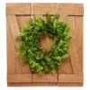 Panel & Wreath 3-Piece Wall Decor Set