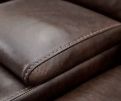 Wellsley Leather Power Reclining Console Loveseat -Big Lots Furniture Store 810469259 31