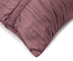 Broyhill Purple Crinkle 5-Piece Comforter Set 4 Broyhill Purple Crinkle 5-Piece Comforter Set -Big Lots Furniture Store 810477715 3
