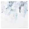 Blue Abstract Stretched Canvas