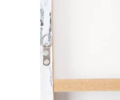 Blue Abstract Stretched Canvas -Big Lots Furniture Store 810498390 3