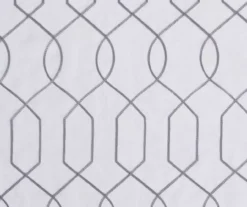 Broyhill Geo Sheer Grommet Curtain Panel Pair -Big Lots Furniture Store 810507511 2