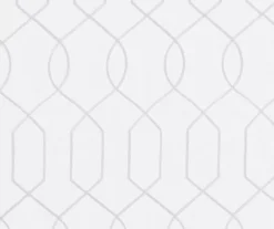 Broyhill Geo Sheer Grommet Curtain Panel Pair -Big Lots Furniture Store 810507512 2