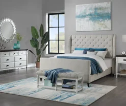 Dimora Tufted Upholstered Footboard Bench -Big Lots Furniture Store 810509150 810509221 810509229 810509159 810509149 810509160