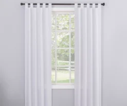 Broyhill Durham Semi-Sheer Textured Tab Top Curtain Panel -Big Lots Furniture Store 810511397 0