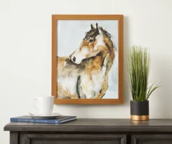 Brown Horse Framed Plaque -Big Lots Furniture Store 810515530 2