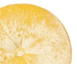 Jolie Yellow Round Throw Pillow -Big Lots Furniture Store 810520940 1