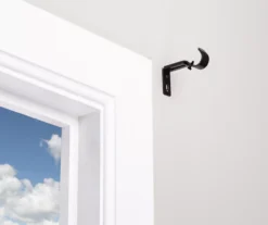 Legacy Brown-Black Adjustable Curtain Rod Brackets, 2-Pack -Big Lots Furniture Store 810524291 5