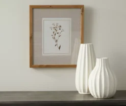 Floral Linen Framed Print 2 Floral Linen Framed Print -Big Lots Furniture Store 810540302 2