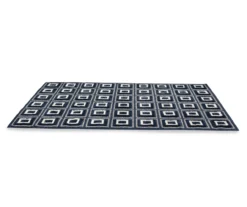 Broyhill Navy Square Pattern Klein Area Rug -Big Lots Furniture Store 810542869 810542870 810542871 810542872 2