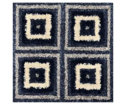 Broyhill Navy Square Pattern Klein Area Rug -Big Lots Furniture Store 810542869 810542870 810542871 810542872 A0 4