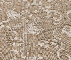 Broyhill Sandpointe Tan & Ecru Damask Outdoor Area Rug -Big Lots Furniture Store 810546500 810546501 810546502 4 1