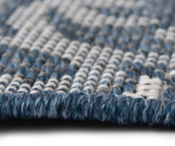 Broyhill Sandpointe Cobalt & Ecru Damask Outdoor Area Rug -Big Lots Furniture Store 810546507 810546506 810546505 810546504 810546503 6