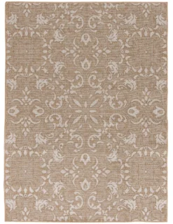 Broyhill Sandpointe Damask Outdoor Area Rug -Big Lots Furniture Store 810546509 810546512