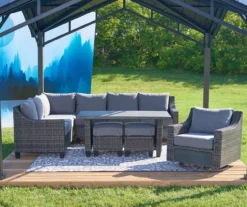 Broyhill Sandpointe Granite & Ecru Damask Outdoor Area Rug 2 Broyhill Sandpointe Granite & Ecru Damask Outdoor Area Rug -Big Lots Furniture Store 810546510 810544444 810544217 810545276 16 1
