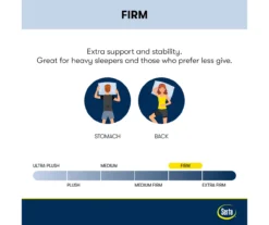 Perfect Sleeper Springdale King Firm Pillow Top Mattress -Big Lots Furniture Store 810551600 810551599 M8 2 2