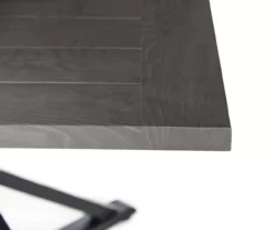 Broyhill Autumn Cove Wood Look Square Steel Patio Dining Table -Big Lots Furniture Store 810553658 2