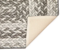 Broyhill Gray Braided Print Accent Rug -Big Lots Furniture Store 810557664 810557666 1