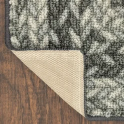 Broyhill Gray Braided Print Accent Rug -Big Lots Furniture Store 810557666 1