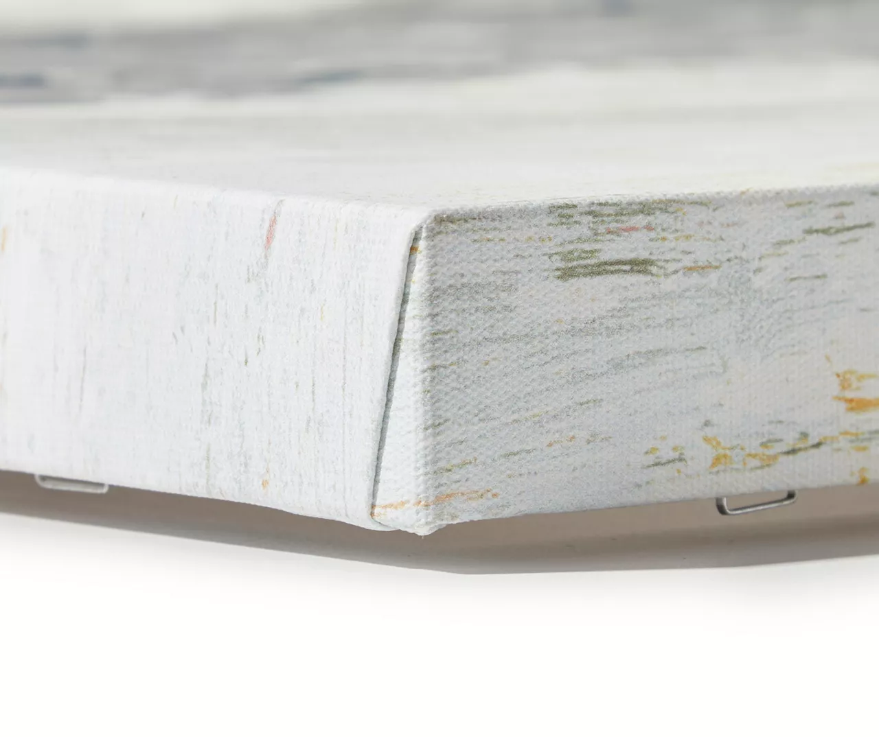 Blue & White Abstract Ocean 1 Wrapped Canvas Blue & White Abstract Ocean 1 Wrapped Canvas -Big Lots Furniture Store 810558512 810558513 1