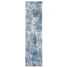Broyhill Harvey Blue & Gray Abstract Area Rug