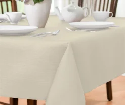 Broyhill Antique White Fabric Tablecloth 2 Broyhill Antique White Fabric Tablecloth -Big Lots Furniture Store 810569769