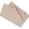 Tan 300-Thread Count Queen 4-Piece Sheet Set