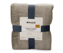 Broyhill Velvet Plush Blanket -Big Lots Furniture Store 810575686 1