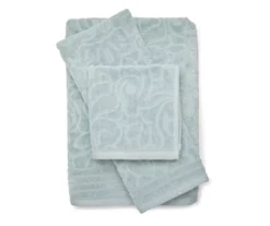 Broyhill Damask Jacquard Velour Towel -Big Lots Furniture Store 810578029 810578027 810578071 1