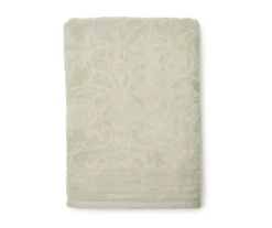 Broyhill Damask Jacquard Velour Towel -Big Lots Furniture Store 810578039