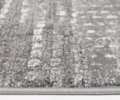 Hollyn Gunmetal Abstract Patchwork Area Rug, (5' X 7') -Big Lots Furniture Store 810586499 810586495 810586503 3