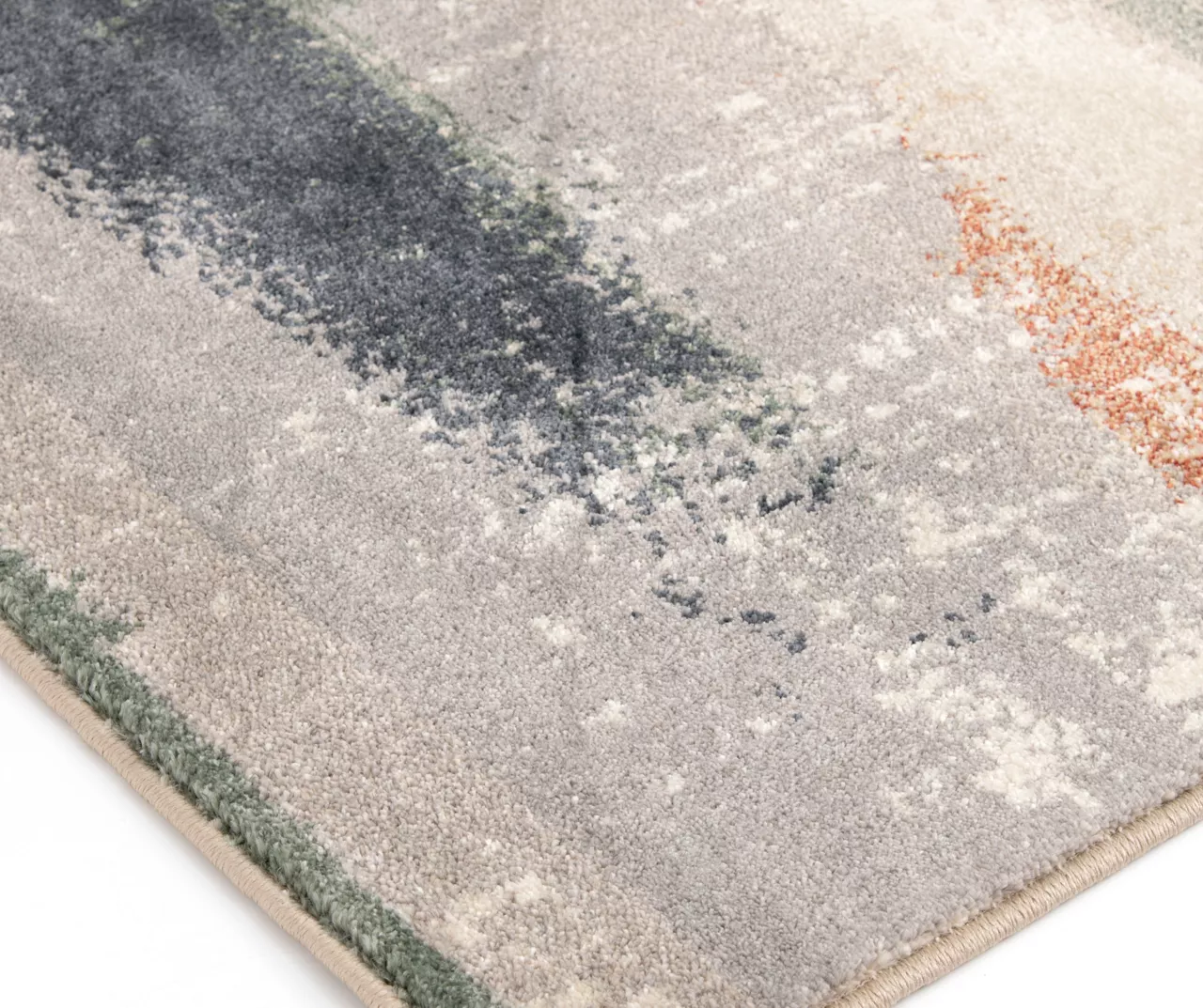 Hadlee Sand, Coral & Green Abstract Area Rug, (5' x 7') Hadlee Sand, Coral & Green Abstract Area Rug, (5' X 7') -Big Lots Furniture Store 810586500 810586496 810586492 3 2
