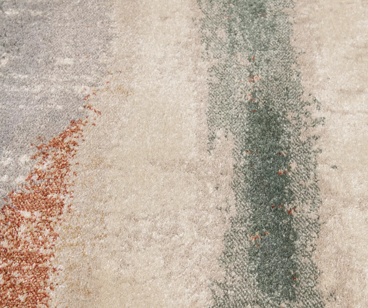 Hadlee Sand, Coral & Green Abstract Area Rug, (5' x 7') Hadlee Sand, Coral & Green Abstract Area Rug, (5' X 7') -Big Lots Furniture Store 810586500 810586496 810586492 6 2