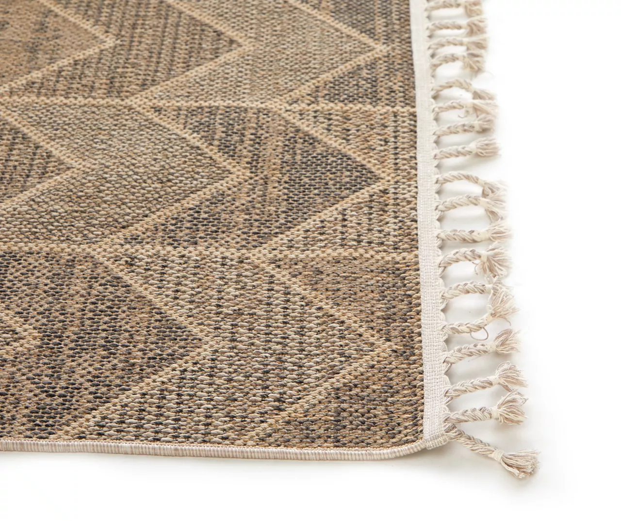 Jani Brown Chevron Outdoor Area Rug, (5' x 7') Jani Brown Chevron Outdoor Area Rug, (5' X 7') -Big Lots Furniture Store 810586753 810586752 810586751 LawnNGarden Ecomm 090722 Roy A8 2