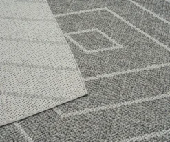 Broyhill Jani Lagos Gray Geometric Outdoor Area Rug 3 Broyhill Jani Lagos Gray Geometric Outdoor Area Rug -Big Lots Furniture Store 810586754 810586755 810586756 A0 3