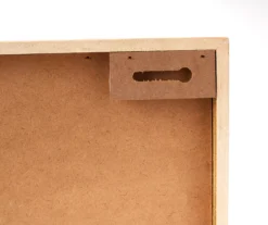 New Beginnings White & Brown Textured Abstract Framed Wall Art -Big Lots Furniture Store 810593886 A8 3