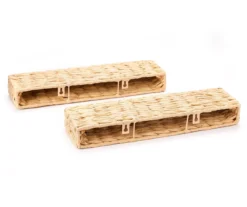 Natural Brown Woven Wall Shelf, 2-Pack -Big Lots Furniture Store 810602435 A2 3