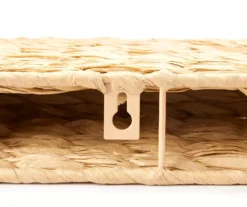 Natural Brown Woven Wall Shelf, 2-Pack -Big Lots Furniture Store 810602435 A8 5