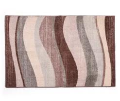 Broyhill Mauve & Gray Wave Accent Rug -Big Lots Furniture Store 810602764 A0