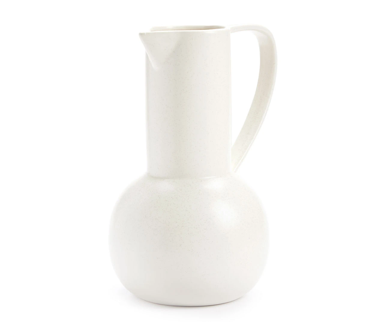 Homeward White Ceramic Vase with Handle Homeward White Ceramic Vase With Handle -Big Lots Furniture Store 810615700 A0 1