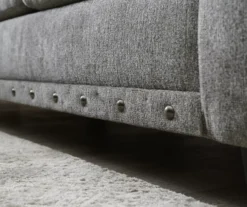 Alexandria Gray Chenille Sofa -Big Lots Furniture Store 810616679 810616680 B0 3