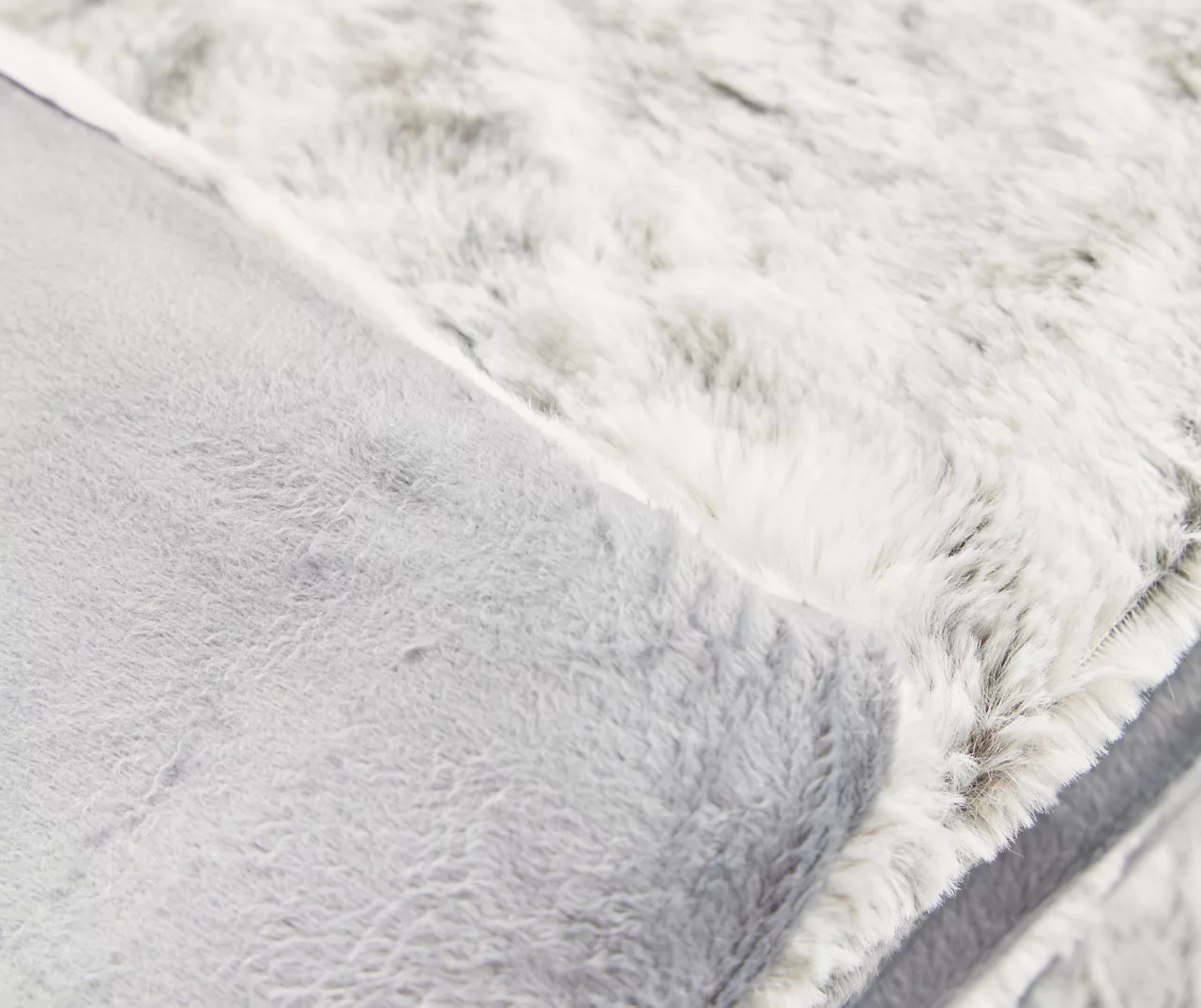 Gray Marble Print Faux Fur Full/Queen Comforter Gray Marble Print Faux Fur Full/Queen Comforter -Big Lots Furniture Store 810617619 810617562 A8 4 2
